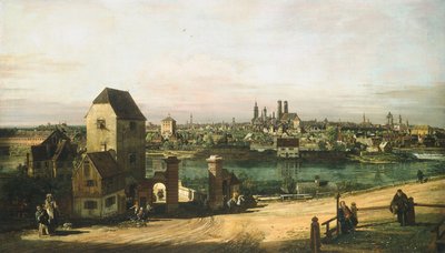 View of Munich, c. 1761 by Bernardo Bellotto