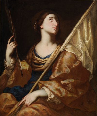 Saint Ursula, ca. 1650 by Bernardo Cavallino