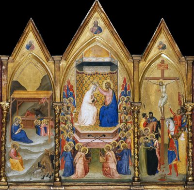 Triptych altarpiece by Bernardo Daddi