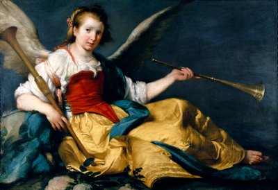 An Allegory of Fame by Bernardo Strozzi