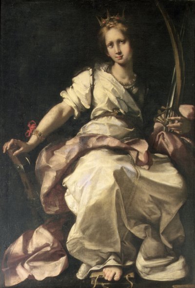 St. Catherine of Alexandria by Bernardo Strozzi