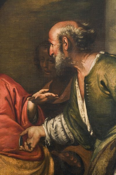 The Tribute Money, c.1631 (detail) by Bernardo Strozzi