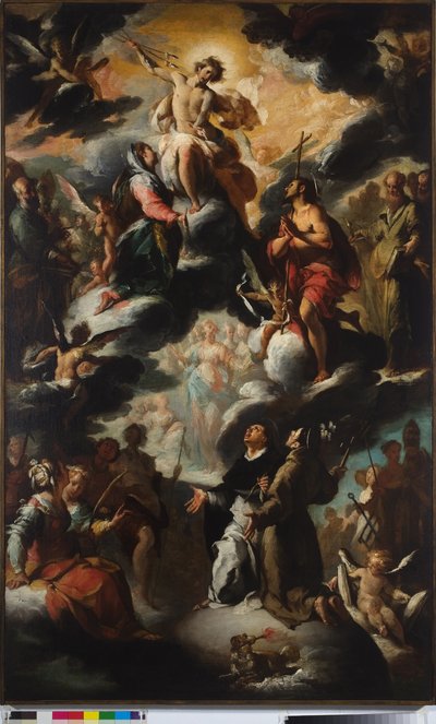 The Vision of Saint Dominic by Bernardo Strozzi