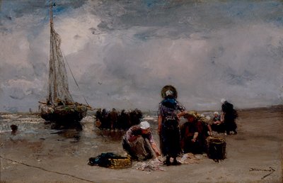 Seaside by Bernardus Johannes Blommers