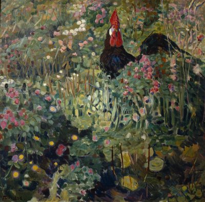 The Rooster by Bernhard Dorotheus Folkestad