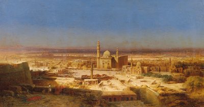 View of Cairo by Bernhard Fiedler