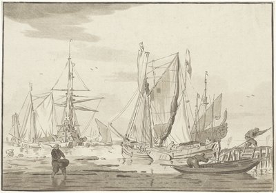 Unloading Moored Ships by Bernhard Schreuder