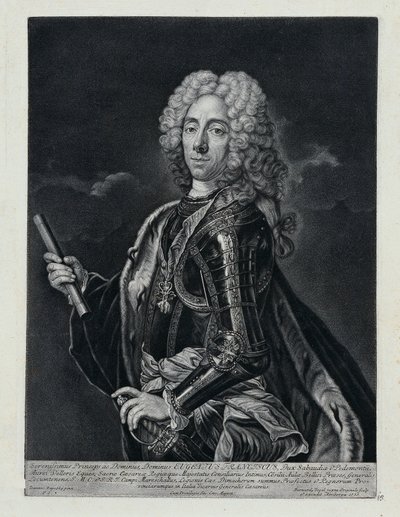 Prince Eugene of Savoy by Bernhard Vogel