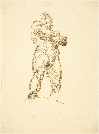 A Heroic Male Nude by Bertel Thorvaldsen