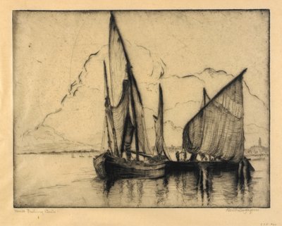Venice Fishing Boats by Bertha E. Jaques