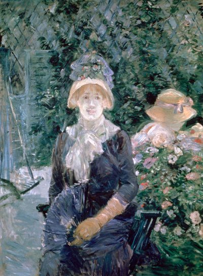 In the Garden by Berthe Morisot