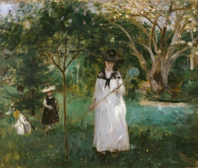 The Butterfly Hunt by Berthe Morisot