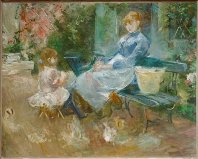The Fable by Berthe Morisot