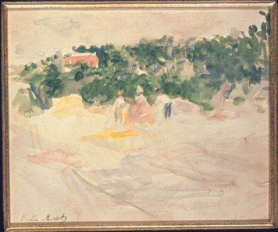 The Harvest at Bougival, 1882 by Berthe Morisot