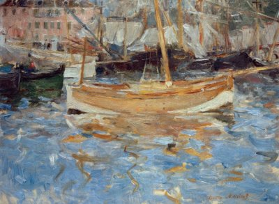 The Port of Nice by Berthe Morisot