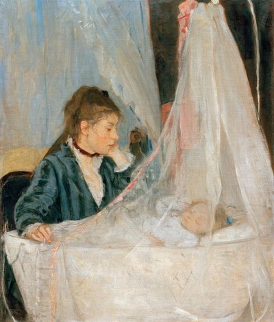 The Cradle by Berthe Morisot