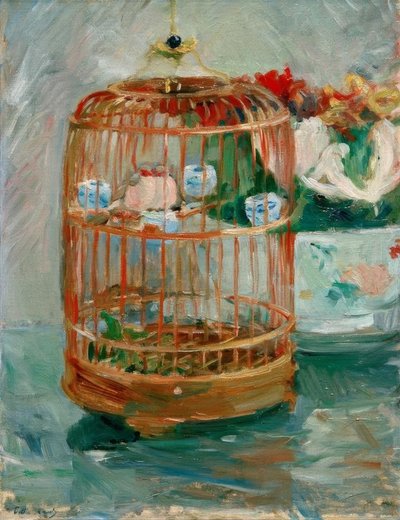 The Cage by Berthe Morisot
