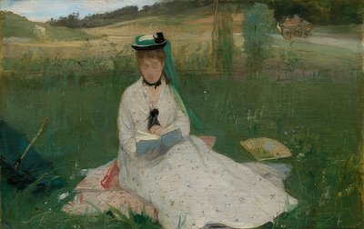 Reading. 1873 by Berthe Morisot