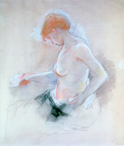 Nude by Berthe Morisot