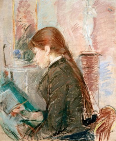 Paule Gobillard Drawing by Berthe Morisot