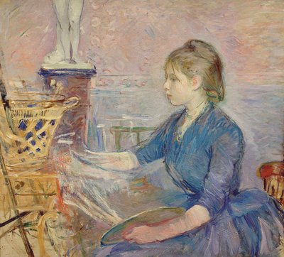 Paule Gobillard Painting, 1887 by Berthe Morisot