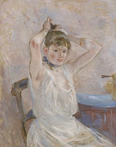 The Bath, 1885-86 by Berthe Morisot