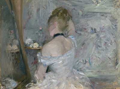 Woman at Her Toilette by Berthe Morisot