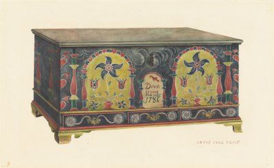 Pennsylvania German Chest by Betty Jean Davis