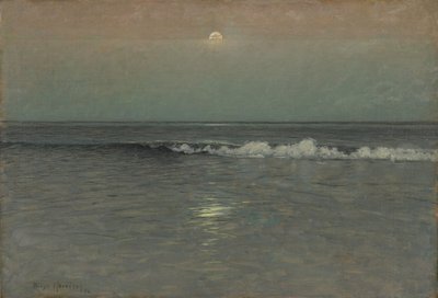Night Sinks on the Sea by Birge Harrison