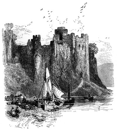 Pembroke Castle, 1930s by Birket Foster