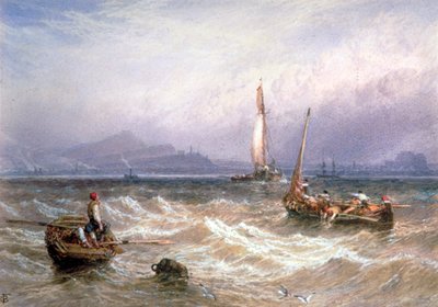 Seascape by Birket Foster