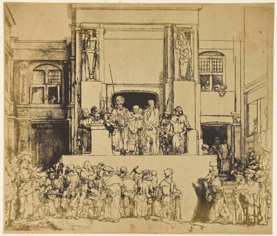 Jesus Christ Presented to the People by Bisson Frères