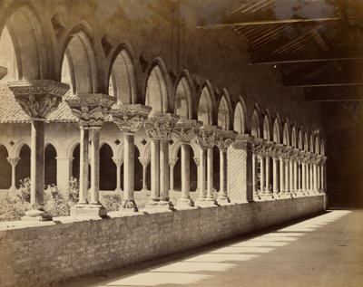 Moissac Cloister by Bisson Frères