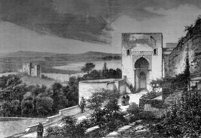 The Mezquita, Córdoba, Spain, 1849 by Bisson and Cottard