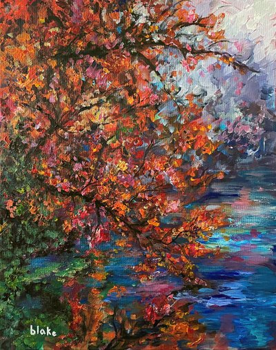 Autumn River by Blake Munch