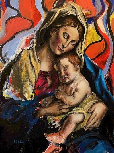 Madonna and Child by Blake Munch