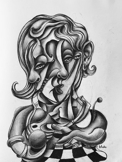 Picasso Reflecting by Blake Munch
