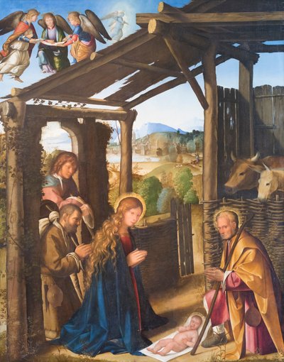 Adoration of the Shepherds by Boccaccio Boccaccino