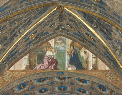 Annunciation by Boccaccio Boccaccino