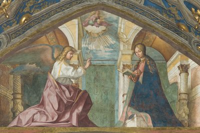 Annunciation by Boccaccio Boccaccino