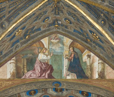 Soprano, Annunciation 1506-07 by Boccaccio Boccaccino