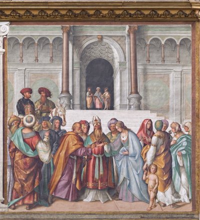 The Marriage of Mary by Boccaccio Boccaccino