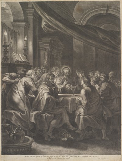 The Holy Communion by Boetius Adams Bolswert