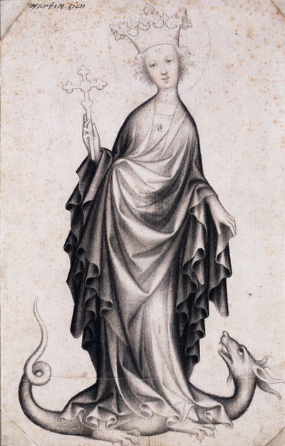 Saint Margaret, c. 1410 by Bohemian Master