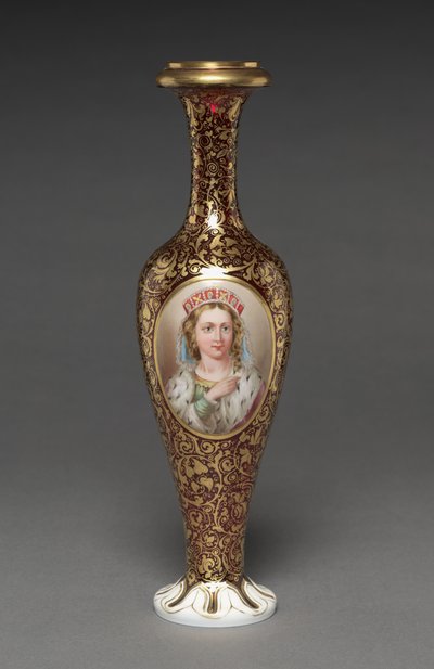 Vase, 1840-60 by Bohemian School