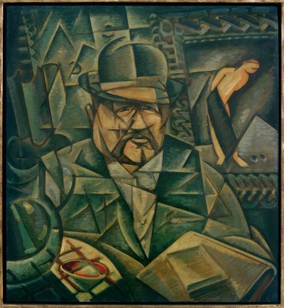 Portrait of a Man by Bohumil Kubišta