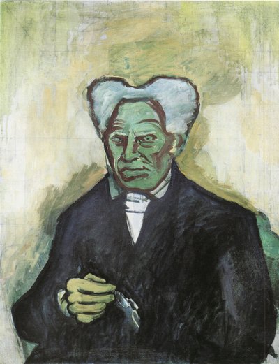 Portrait of Arthur Schopenhauer by Bohumil Kubišta