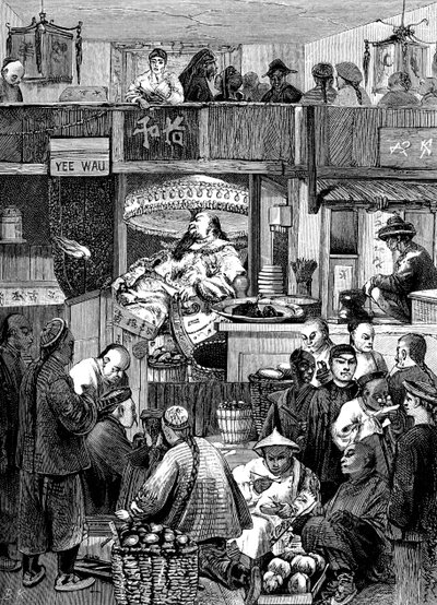 A Chinese joss house by Bohuslav Kroupa