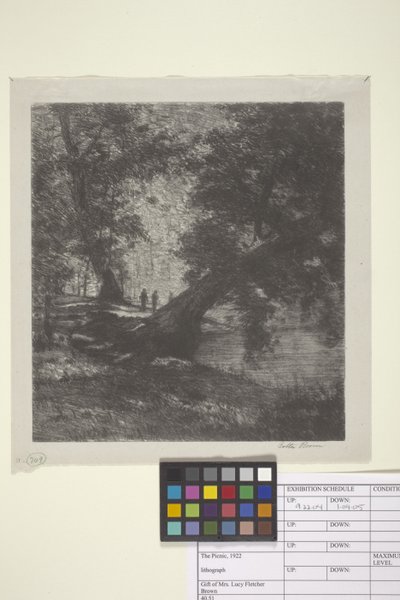 The Picnic by Bolton Coit Brown