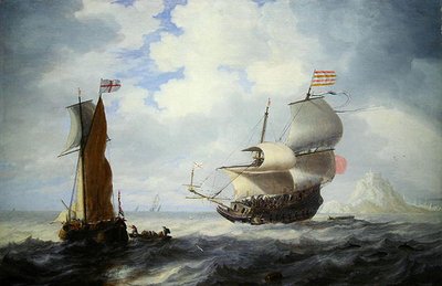 A Marine by Bonaventura Peeters